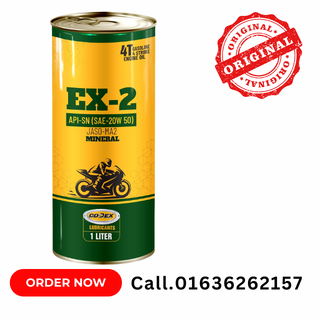 Codex Ex-2 20w 50 Multi Grade Engine Oil.